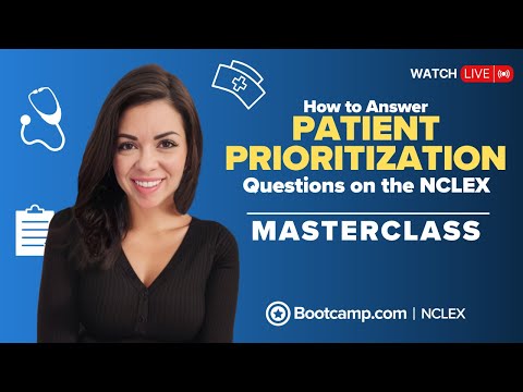 LIVE NCLEX® REVIEW | How to Answer Patient Prioritization Questions on the NCLEX® | NCLEX Bootcamp