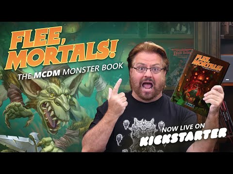 Flee, Mortals! is live on Kickstarter!