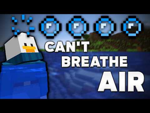 Minecraft, But I Can't Breathe Air...