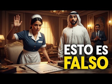 “Esto es falso”, dijo la camarera en árabe… lo que ocurrió salvó al jeque multimillonario