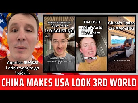 Americans Expose The TRUTH: China's Infrastructure Makes America Look Like a Third World Country