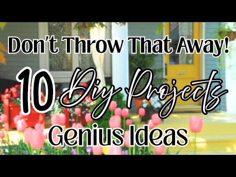 BRILLIANT‼️ 10 NEW DIY Projects Home Decor Lots of Techniques-Artistic Touch-DON'T MISS THEM😘