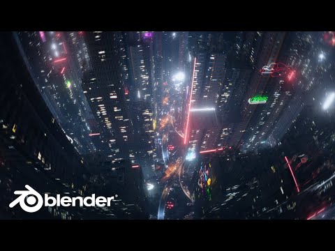 Create a Realistic Procedural Cyberpunk City in Blender | How I made CyberScape Pro