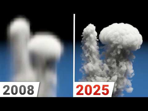 No AI Needed - 1,000,000,000 Particle Asteroid Crash Simulation! But How?