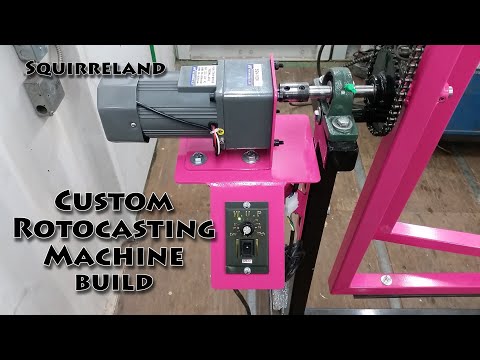 Rotocasting Machine Build - Custom Machine - Squirreland