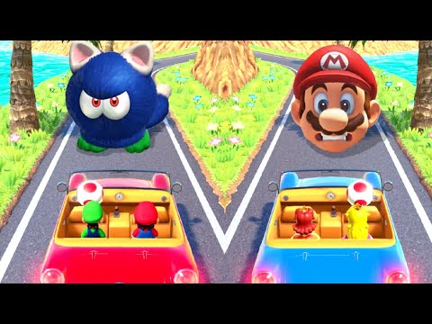 Mario Party Superstars - All Team Minigames (2 vs 2)