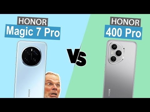 Honor Magic 7 Pro vs. Honor 400 Pro | Comparison (German)