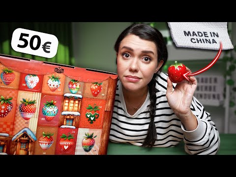 Ich teste Karls Erdbeerhof Adventskalender mit exlusiven Produkten.. von Temu?