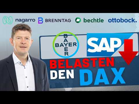 DAX-Check LIVE: Bayer, Bechtle, Brenntag, Drägerwerk, Nagarro, Ottobock, SAP im Fokus
