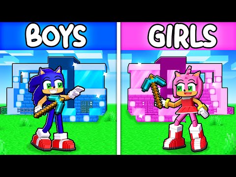 I Cheated in a BOY vs GIRL Minecraft Build Battle!