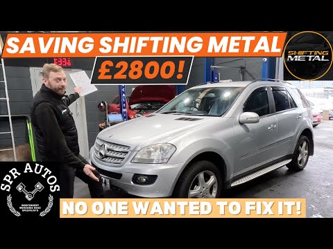 NO ONE WANTED TO FIX THIS MERCEDES W164 ML V6 CDI! WE SAVED @Shifting Metal  £2800!