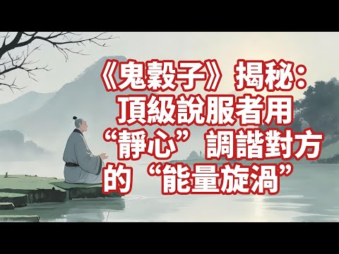 The Secrets of Guiguzi: Top Persuaders Use "Tranquility" to Harmonize the Other Party's "Energy V...