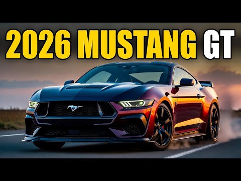 2026 Ford Mustang GT Revealed – V8 Power, New Tech & Ultimate Muscle Car Review