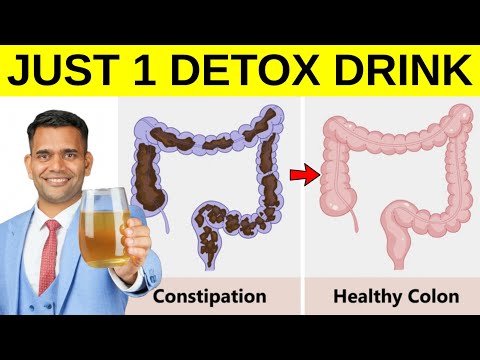 1 Powerful ( Ayurvedic ) Detox Drink to Relieve Constipation, Boost Metabolism & Cleanse Naturally