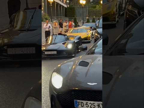 Aston Martin Convoy #astonmartin #valkyrie #dbssuperleggera #supercars #hypercar #monaco #exoticars