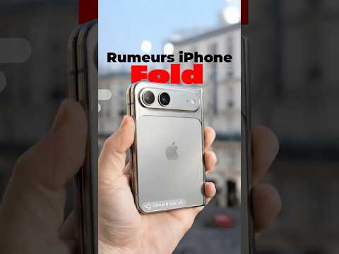 Les rumeurs sur l'iPhone Fold #iphonefold #apple #iphonepliant #shorts