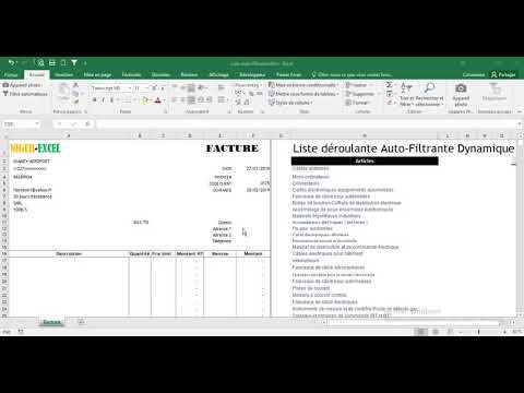 Excel - Liste déroulante semi-automatique sur plusieurs cellules