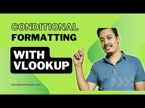 Advanced Conditional Formatting using Vlookup Function in Excel