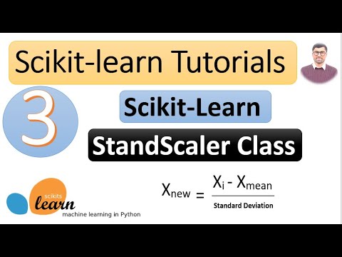 StandardScaler in scikit-learn | StandardScaler In Machine Learning| Scikit-Learn Tutorials Hindi