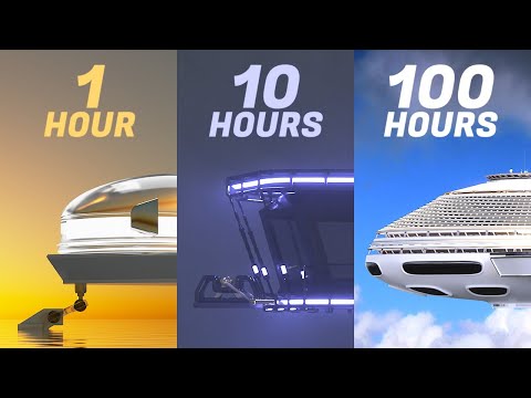 Making a Spaceship in 1 hour vs 10 hours vs 100 hours