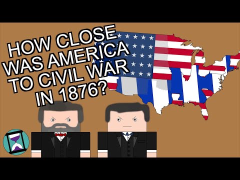 How close was the US to another Civil War in 1876? (Short Animated Documentary)