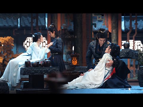 灰姑娘醉酒舞劍暈倒在王爺懷裡，王爺趁機告白求名分！#一笑随歌 | Fated Hearts #陈哲远 #李沁 #古装 #爱情