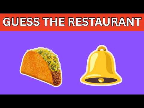 Can You Guess These Fast Food Restaurants By Emoji Puzzle Quiz?