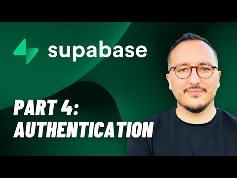 Authentication with @Supabase  — Course part 4