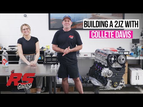 How to Assemble a 1,000HP 2JZ with Collete Davis | RS Garage