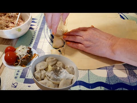 Тесто - "ЧЕТЫРЕ СТАКАНА". идеальное тесто для пельменей и вареников.