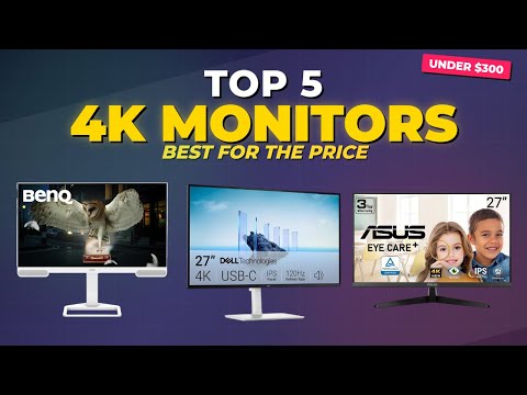 Top 5 4K Monitors That Deliver REAL Value (Budget Winner List 2025)