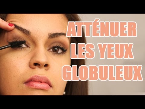 comment cacher des yeux globuleux avec du maquillage correctif