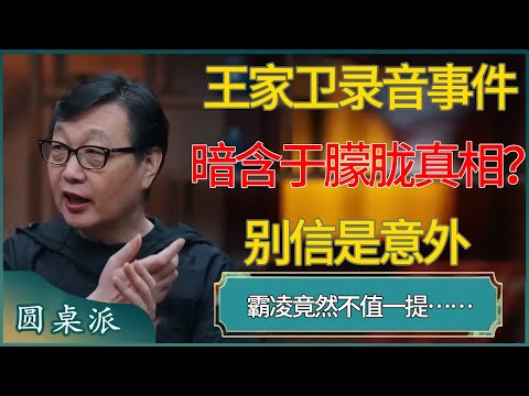 王家卫录音事件暗含于朦胧坠楼真相？霸凌竟然不值一提……#窦文涛 #梁文道 #马未都 #周轶君 #马家辉 #许子东 #圆桌派  #圆桌派第八季