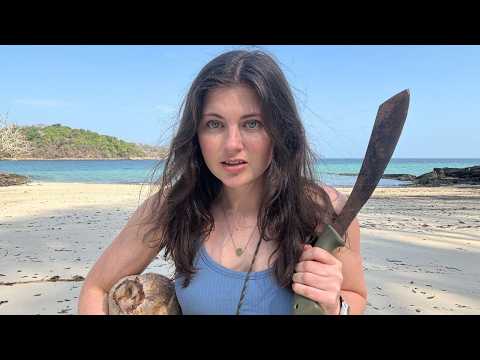 Solo Survival on Desert Island for 5 Days (No Food, Water or Shelter)