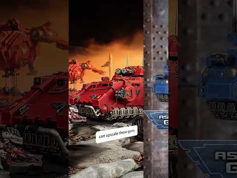 This Space Marine Tank Defies Gravity