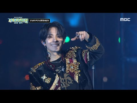 [2023 MBC 가요대제전] ENHYPEN - Sweet Venom+Orange Flower (You Complete Me), MBC 231231 방송