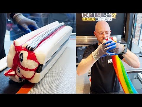 Rainbow Fox Candy Making