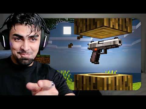 minecraft, but i installed guns