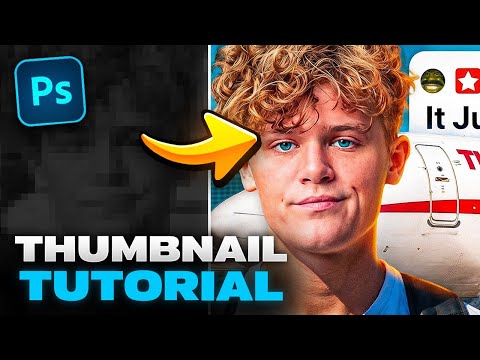 How To Make Ryan Trahan Style Thumbnails in Photoshop