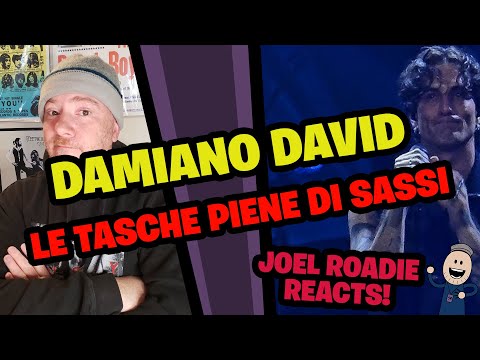 Damiano David - Le Tasche Piene di Sassi (Jovanotti Cover) LIVE - Roadie Reacts