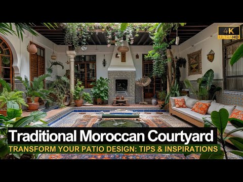 Transform Your Patio into a Traditional Moroccan Courtyard: Tips and Inspirations