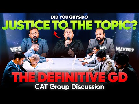 Mock Group Discussion (GD) for Top B schools || GD Tips + Questions & Answers