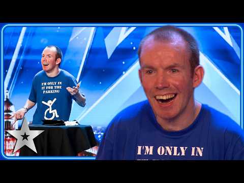 Lost Voice Guy brings LOLs without using voice! | Unforgettable Audition | Britain's Got Talent
