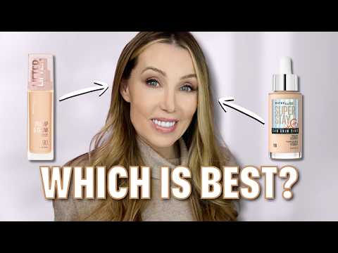 BEST Drugstore Foundation for Mature Dry Skin Just Hit the Market | Foundation Test