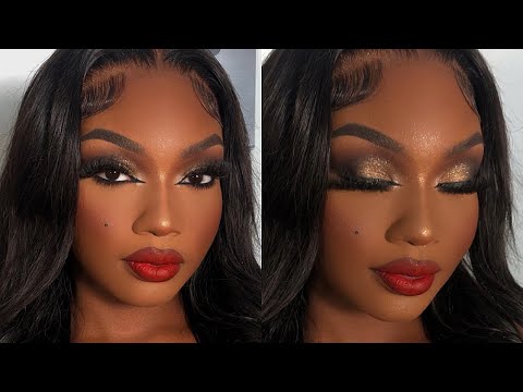 Holiday makeup glam X FENTY🔥😍