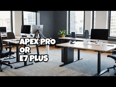 Is the Deskhaus Apex Pro Worth the Extra Cost Compared to FlexiSpot E7 Plus?