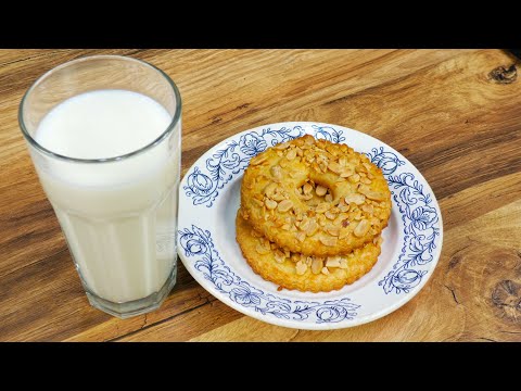 Вы станете профи по песочному тесту посмотрев этот ролик + рецепт песочных колец с орехами из СССР.