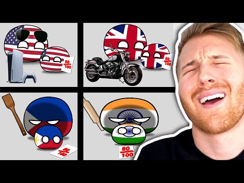 Western Vs Eastern Parents?! (Countryball Edit Animation)