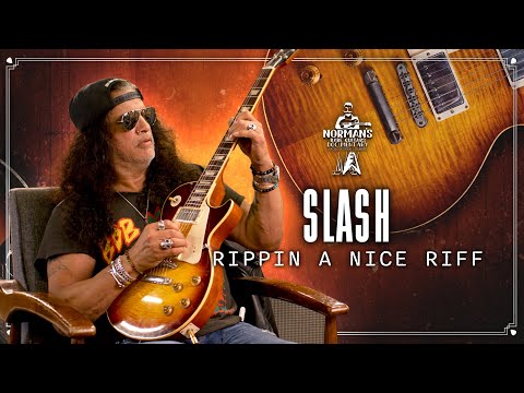Slash Rips a Nice Riff