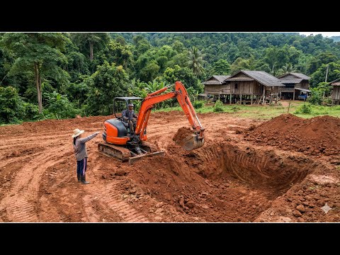 Hiring a Giant Excavator to Dig a Massive Swimming Pool – Epic Forest Build Project